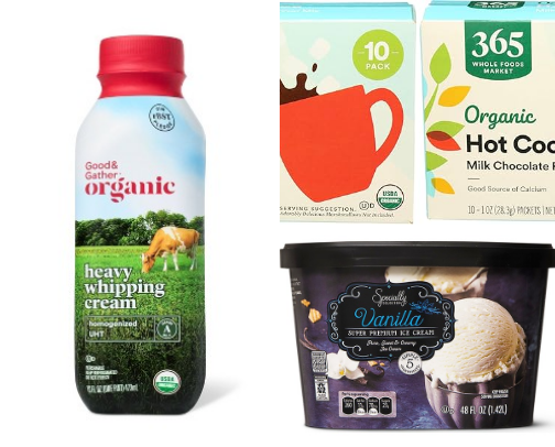 Guilt free go-to groceries cover photo collage