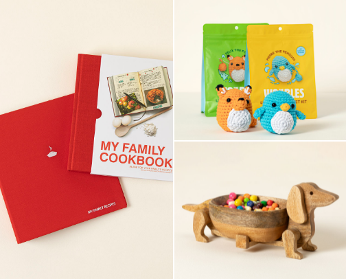 Gift ideas for everyone you love cover photo collage