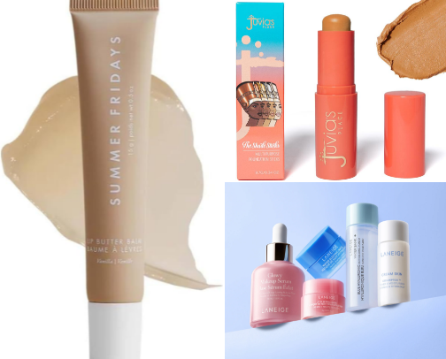 My favorite beauty recs cover photo collage