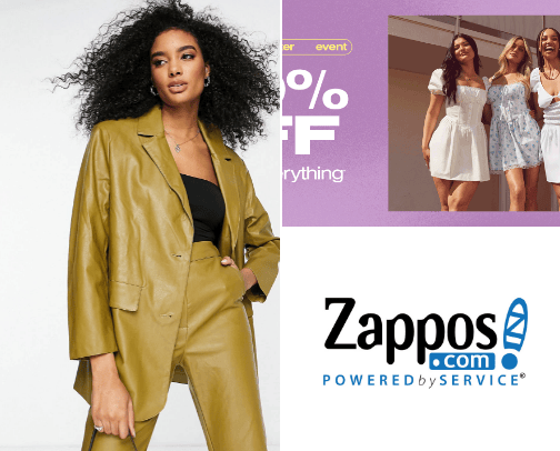 Clothing cover photo collage