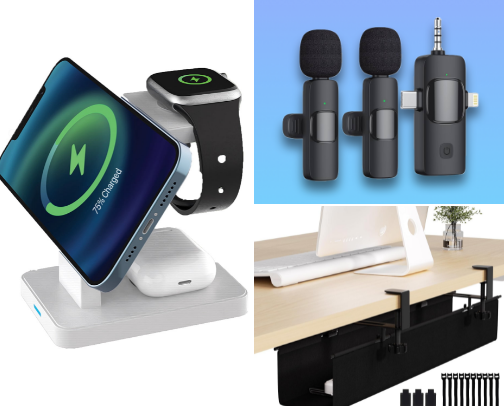 Best Travel Accessories for Remote Work cover photo collage