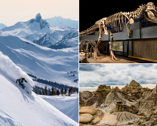 My Favorite places I’ve dragged my Husband to in Western Canada - BC, Alberta and Saskatchewan cover photo collage