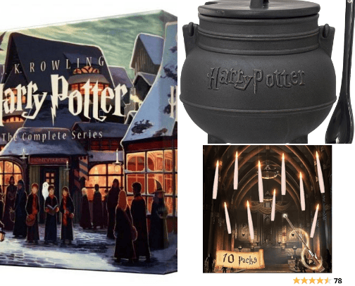 Harry Potter inspired home decor cover photo collage