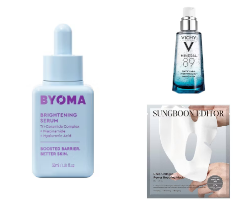 Skincare cover photo collage