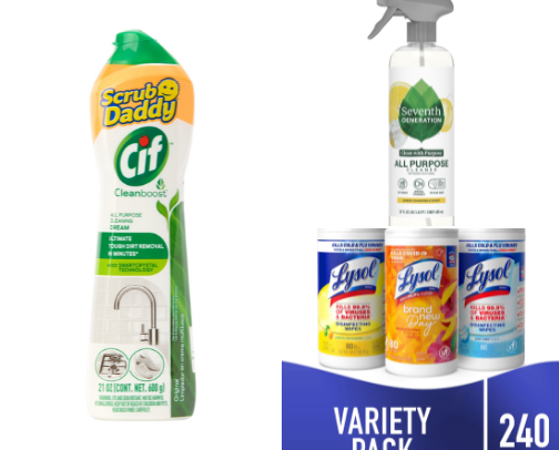 MUST HAVE CLEANING PRODUCTS cover photo collage