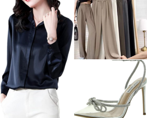 Looking for chic elegance and impeccable style? These pieces are calling your name! ✨👠 cover photo collage