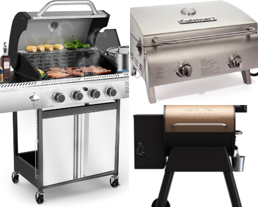 Cool Outdoor Grills cover photo collage