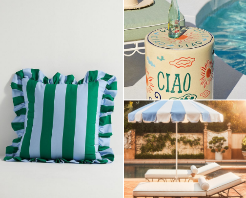 Palm Beach Patio Decor for the Ultimate Summer Vibe cover photo collage