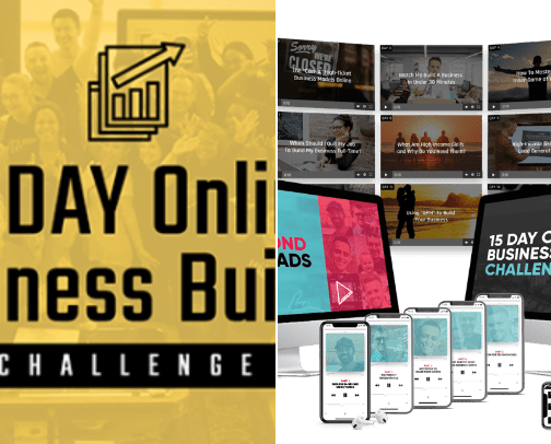 Legendary Marketer - 15 Day Business Builder Challenge cover photo collage