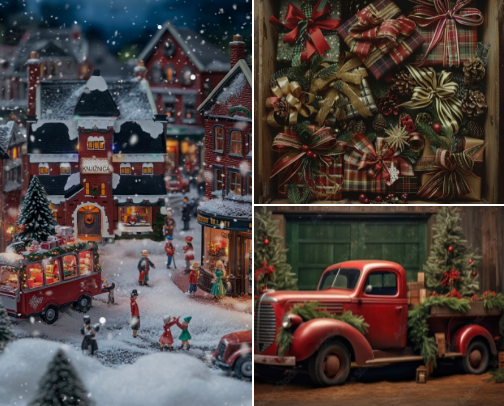 Christmas🎄⛄️ cover photo collage