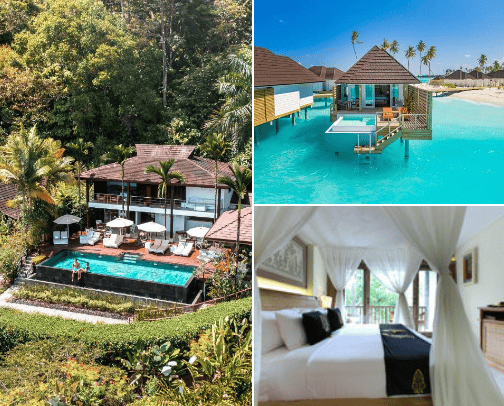 Travel cover photo collage