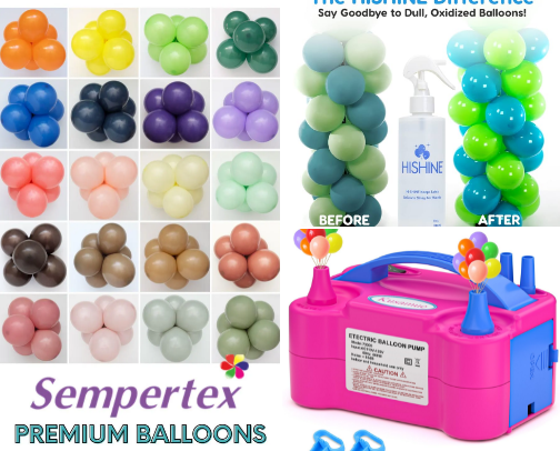 What’s in my bag as a Balloon Stylist🎈 cover photo collage