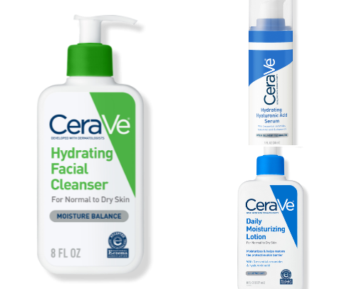 The Products Behind My Healthy Skin cover photo collage
