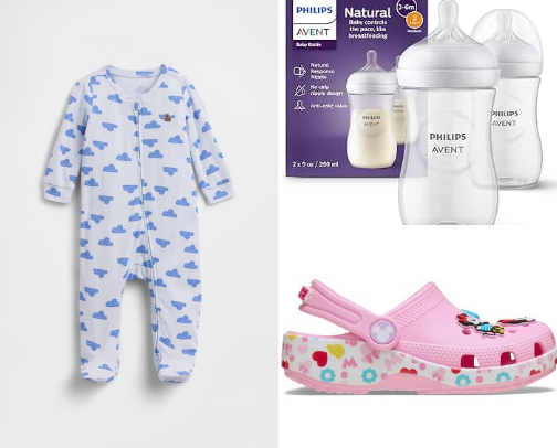 Cute and useful finds for babies and kids 🤍 cover photo collage