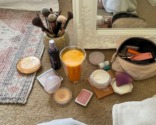 Makeup recs I swear by💋 cover photo collage