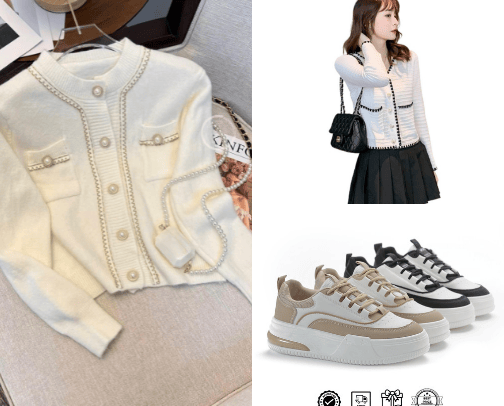 Korean Style cover photo collage