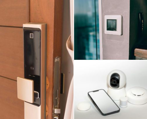 Next-Level Home Security: Smart Motion Sensors and Alarm Kits Without Contracts cover photo collage