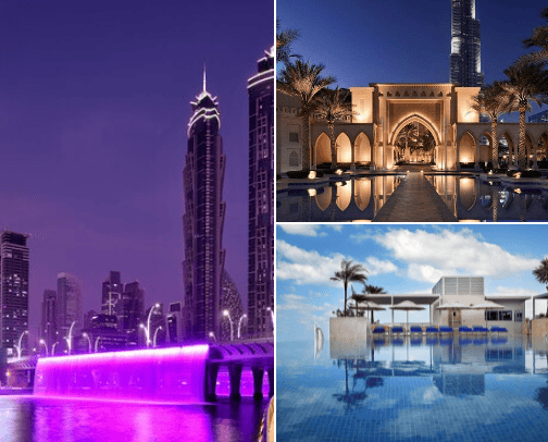 Dubai Hotels and Places to Stay cover photo collage