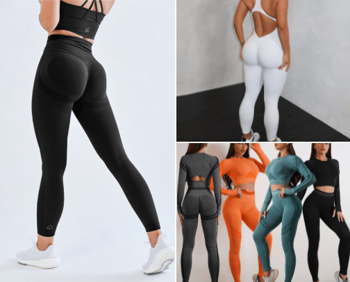 Gym Fitness Clothes cover photo collage
