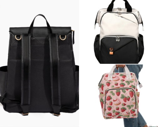 20 Essential Diaper Bags with Smart Features for On-the-Go Moms cover photo collage