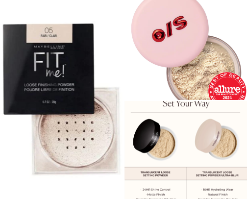 My Fav Loose Setting Powders 😍 cover photo collage