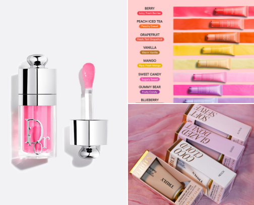 My favorite beauty recs cover photo collage