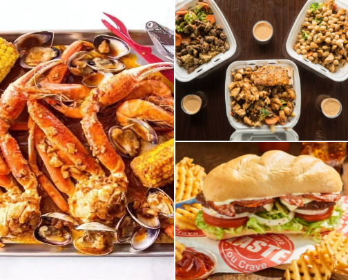 I love to Eat cover photo collage