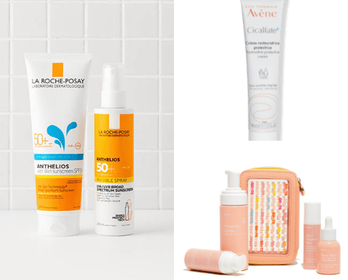 Skin care for eczema prone skin cover photo collage