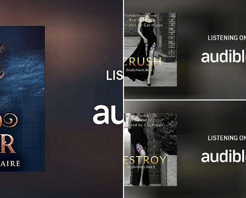 Audiobooks cover photo collage