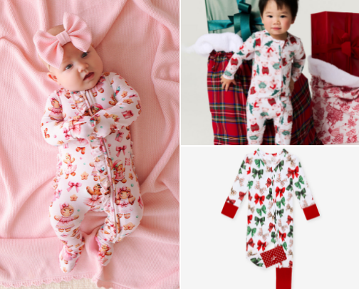 Baby it's cold outside (so of course I found the CUTEST holiday baby clothes!) cover photo collage