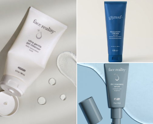 Everyday skincare cover photo collage