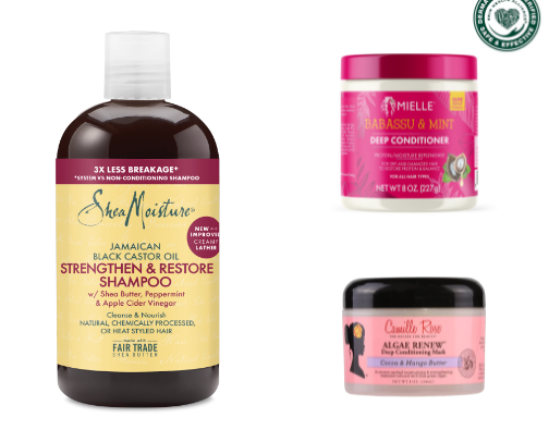 🌑✨ Black Hair Essentials for Soft, Healthy, Caribbean Girl Hair👸🏽 cover photo collage