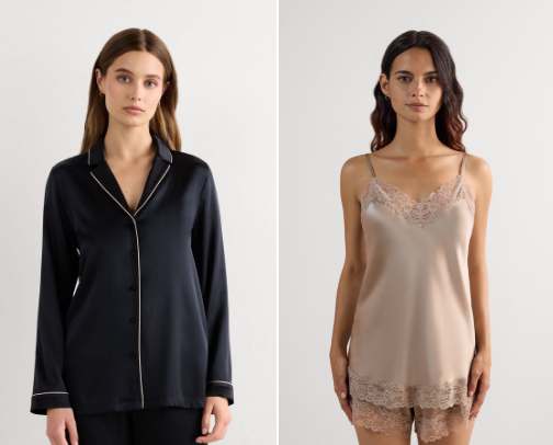 Pajamas for women cover photo collage