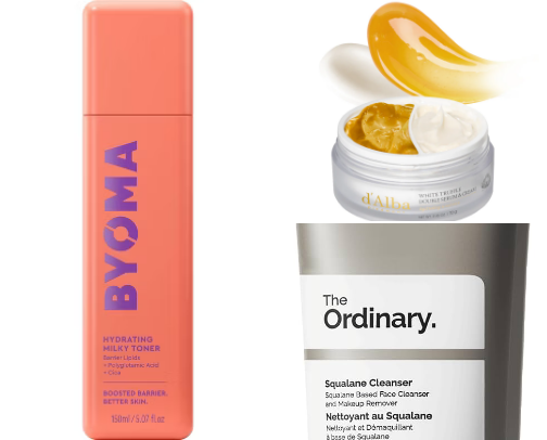 Essential Beauty Products cover photo collage