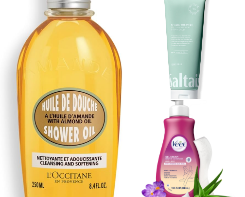 Shaving routine cover photo collage