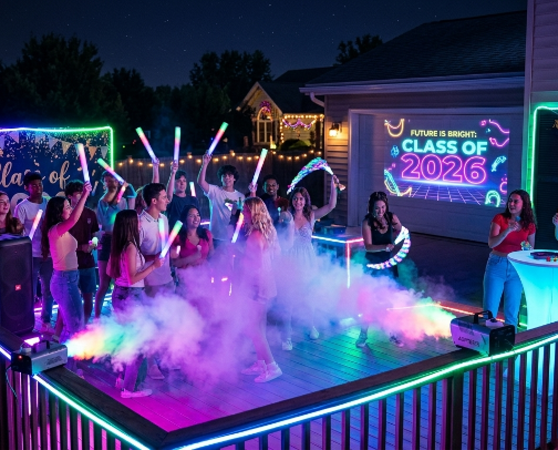 🎓🎉 Grad Party: Future is Bright Themed 🎓🎉 cover photo collage