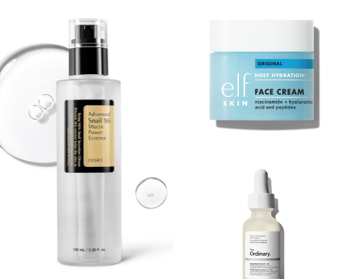 Holy grails for dry skin cover photo collage