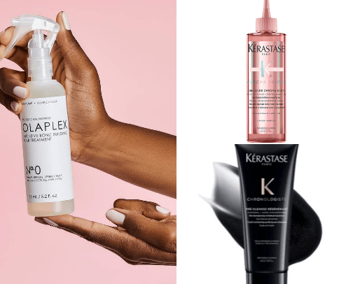 hair care cover photo collage