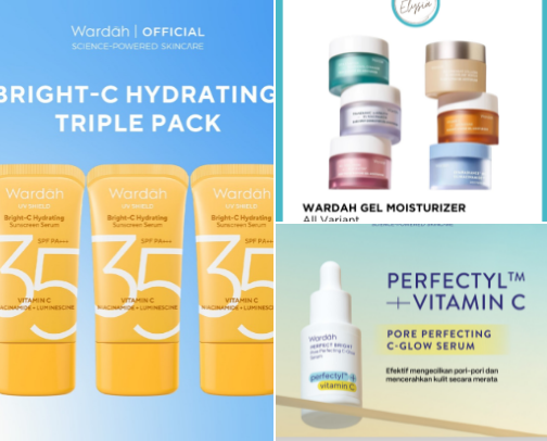 skincare for facial care cover photo collage