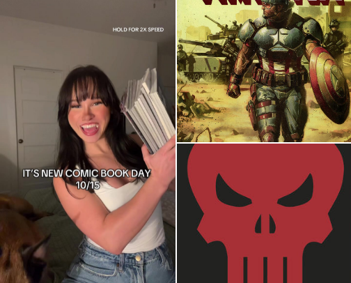 10/15 New Comic Book Day Haul cover photo collage