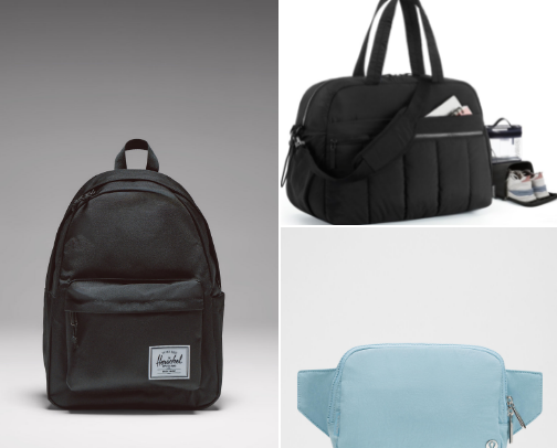 My travel bag line up | tried and tested and my wishlist cover photo collage