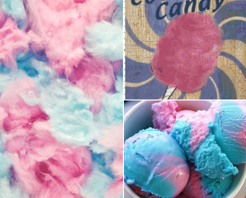 🍬POV: you're obsessed with cotton candy cover photo collage