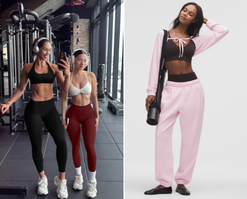 What you will find me wearing in the gym OFTEN 🏋🏽‍♀️ cover photo collage