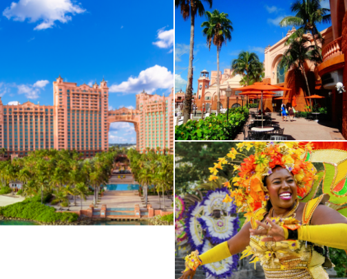 Welcome to Atlantis
In the Bahamas cover photo collage