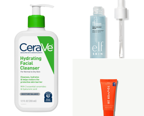 Dry skin recommendations !💌 cover photo collage