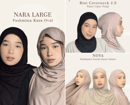 Muslimah Style cover photo collage