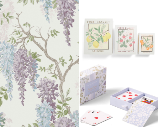 My Laura Ashley Collection and Wishlist Items cover photo collage