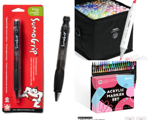 Art supplies every artist NEEDS! cover photo collage
