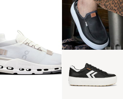 Shoes for comfort and style cover photo collage