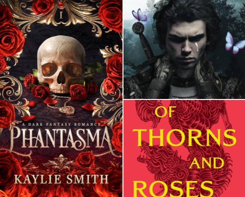 something called romantasy 📚🧝🏻‍♀️ cover photo collage